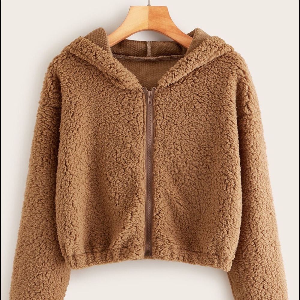 Fluffy jacket